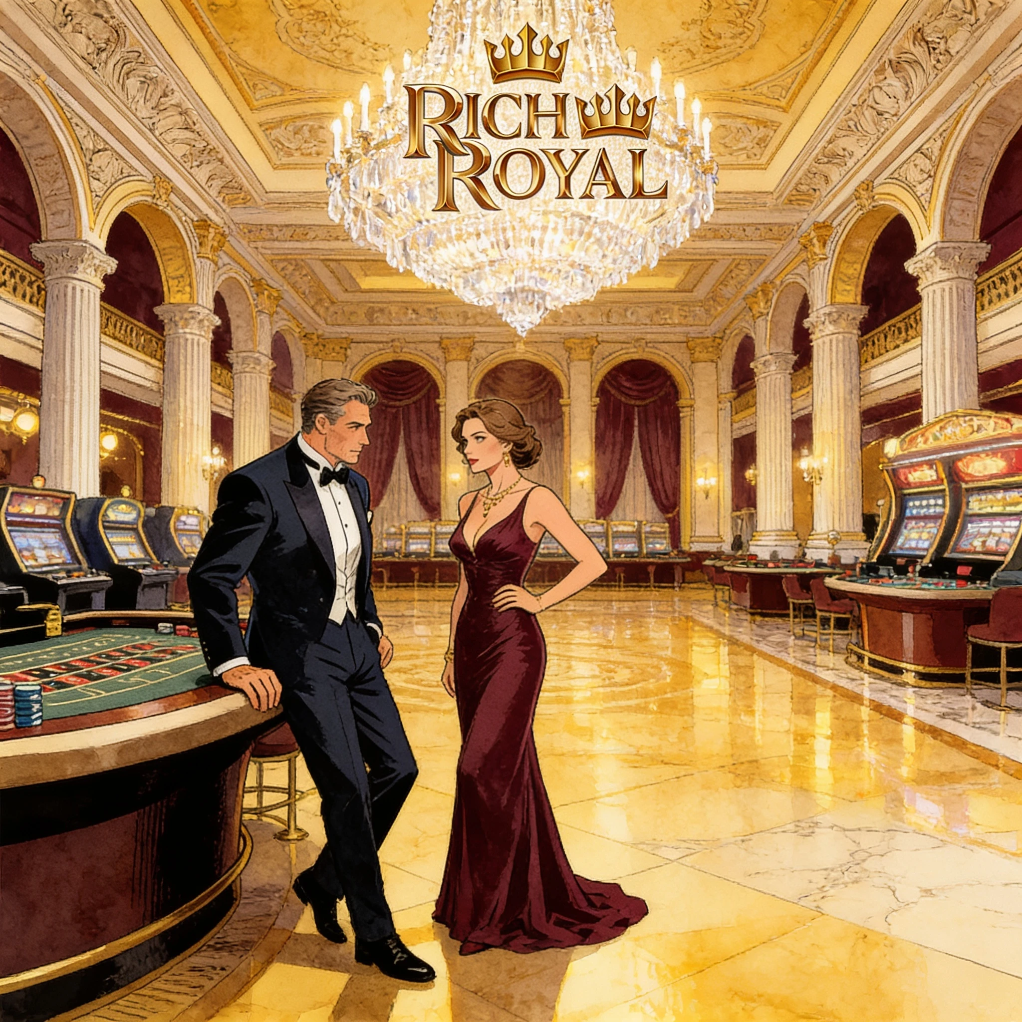 Rich Royal Casino Spielbereich